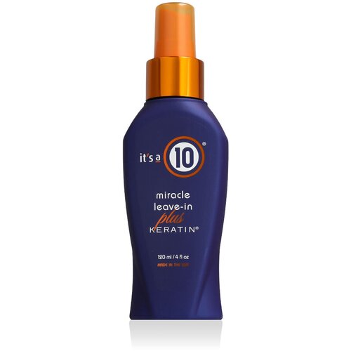 Its a 10 Plus Keratin Miracle Leave-In regenerator za o&amp;scaron;tećenu kosu za suhu kosu 120 ml za žene Slike