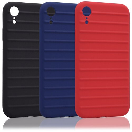  Maska za telefon Ribbed za Samsung J6/ J600F (2018) EU crvena Cene