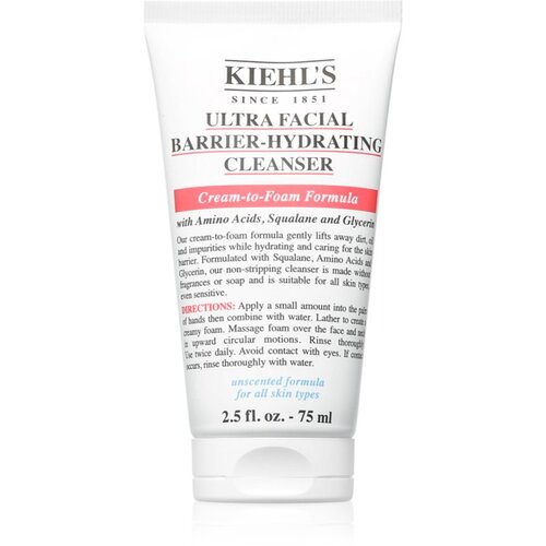 Kiehl&amp;#039;s Ultra Facial Barrier-Hydrating Cleanser čistilni gel 75 ml Slike