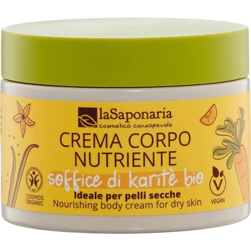 La Saponaria Soffice di Karité - Hranjiva krema za tijelo od mrkve i vanilije - 200 ml Cijene