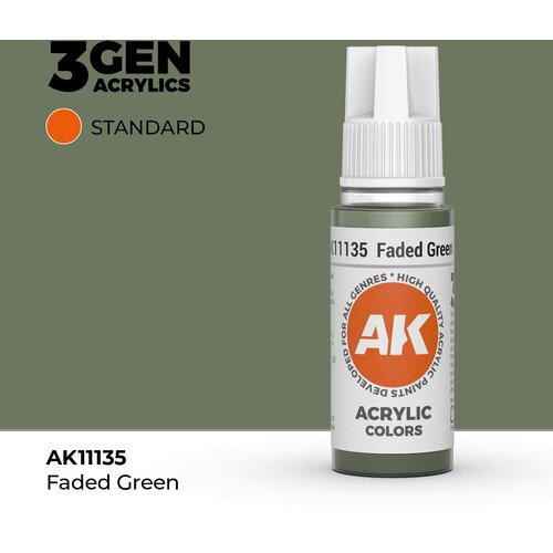 AK Interactive Faded Green 17ml - 3rd Gen Akrilna Boja AK11135 Cene