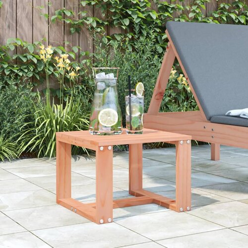 vidaXL Vrtna stranska mizica 40x38x28,5 cm trdna douglas jelka Cene