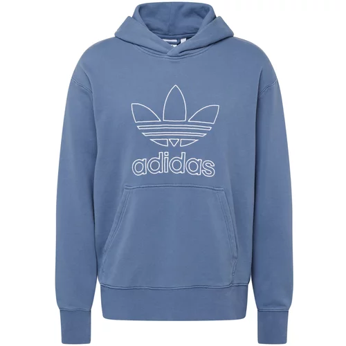 Adidas Sweater majica morsko plava / bijela