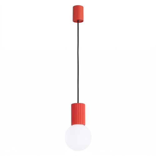 Sollux Lighting Viseča svetilka HALO 1 rdeča, (5000352216) Cene