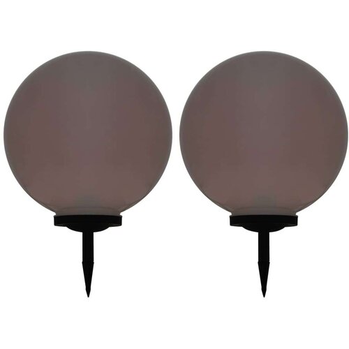 vidaXL Vanjske solarne LED svjetiljke 2 kom kuglaste 50 cm RGB Cijene