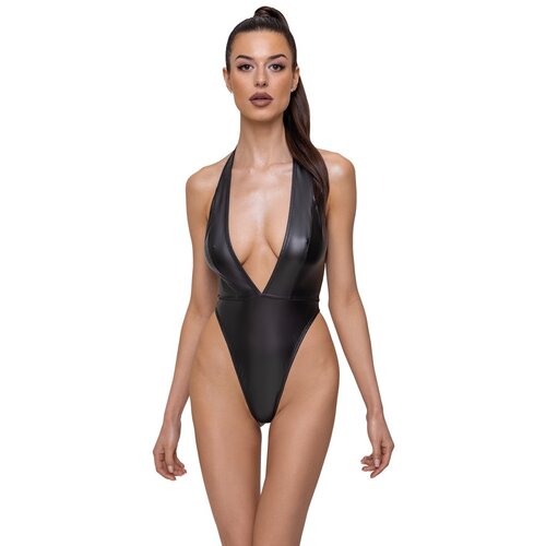 Cottelli Rio String Body Matt Look 2643235 Black M Cene