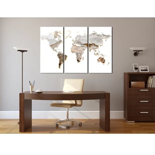  Slika na plutenoj podlozi - Concrete Continents 60x40 Cijene
