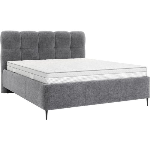 Boxxx OBLAZINJENA POSTELJA 180 cm x 200 cm , tekstil antracit Slike