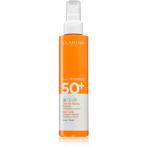 Clarins Sun Care Lotion Spray zaštitni sprej za sunčanje SPF 50+ 150 ml