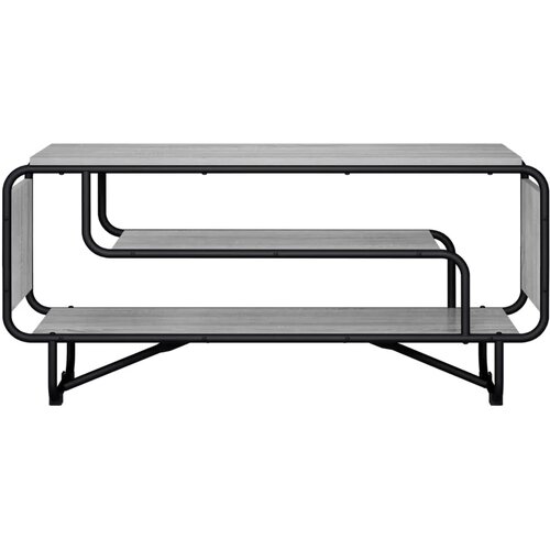  TV stalak 98 x 36 x 45 cm Siva Sonoma Konstruirano drvo - Siva Sonoma 98 x 36 x 45 cm Slike