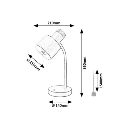 Rabalux Pastro Stone lampe ( 74100 ) Slike