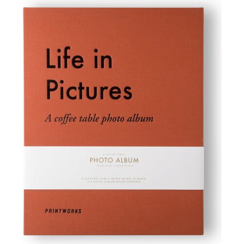 Printworks Foto album - Life In Pictures Orange Cene