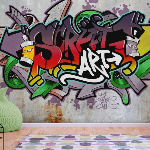  Samoljepljiva foto tapeta - Street Classic (Reggae Colours) 98x70 Cijene