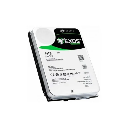 HDD 14TB SEAGATE EXOS X16 SATA 3,5”