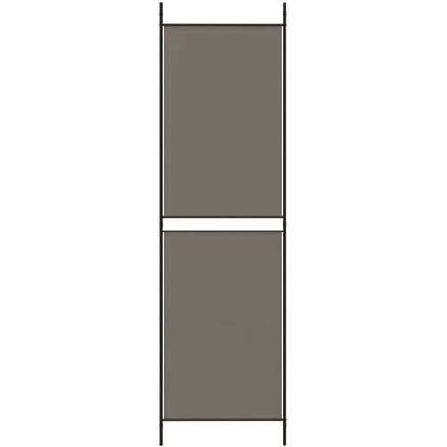  Sobna pregrada s 5 panela Antracit 250 x 200 cm od tkanine Slike