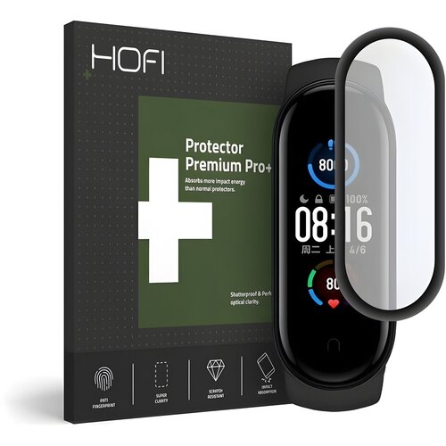 HOFI ochrann&eacute; sklo na hodinky pre Xiaomi Mi Band 5 - Crna KP25572 Cijene