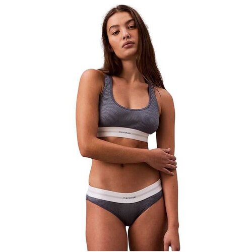 Calvin Klein sivi sportski grudnjak CKLV00QF8018-FCG Slike