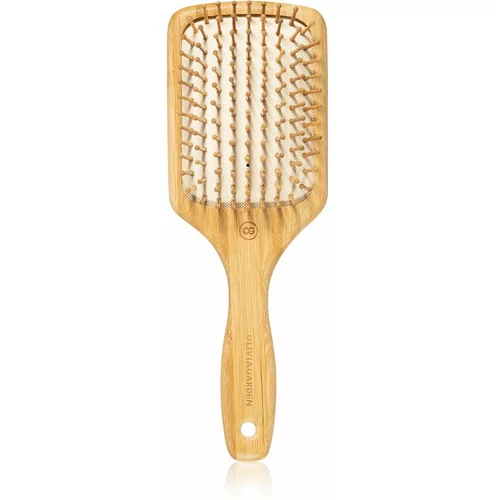 Olivia Garden Bamboo Touch ravna krtača za lase in lasišče L 1 kos