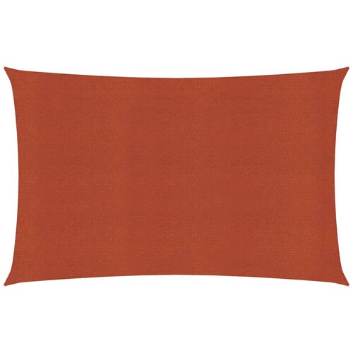 The Living Store Senčno jadro 160 g/m² terakota 2x3,5 m HDPE - Senčno Jadro, (21630927) Cene