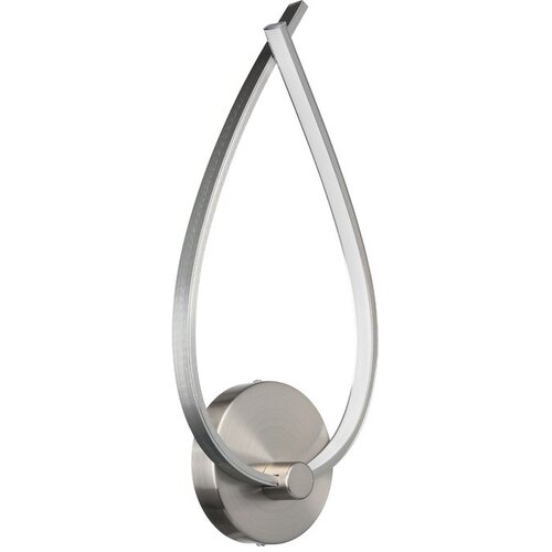 Eglo LED zidna svjetiljka Palozza 1, 10 W, 1300 lm, mat nikal, 42,5 cm, 98889 Slike