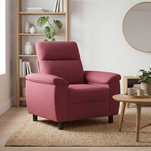 SOFA Vinska crvena 95 x 90 x 95 cm Tkanina Cene