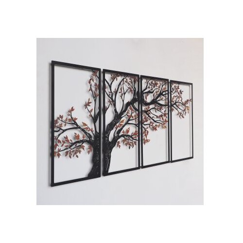  Autumn vibes set of 4- APT740 m black decorative metal wall accessory Slike