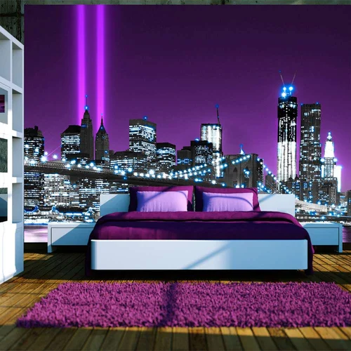  tapeta - Luminous manhattan 200x140