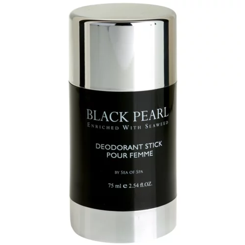 Sea of Spa Black Pearl čvrsti dezodorans za žene 75 ml