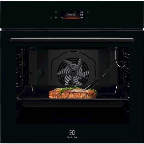 Electrolux Vgradna pečica LOE8P39Z, MealAssist, piroliza - - črna - 594 x 594 x 569 mm - 3,1 kg - 24 - A - Avtera Cene