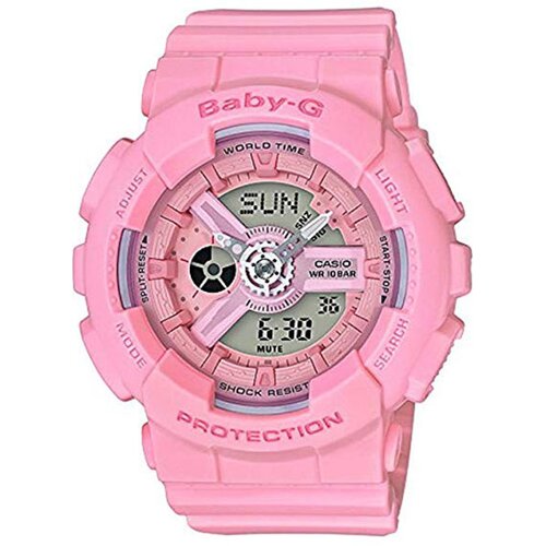 Casio Ženski sat G-Shock BA-110-4A1, Roze Slike
