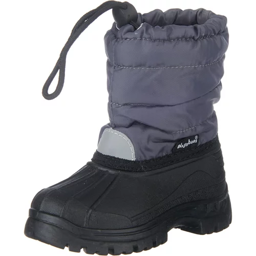 Playshoes Škornji za v sneg siva / črna