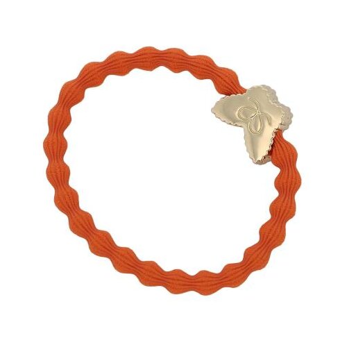 By Eloise London Enamel Gold Butterfly Classic Orange gumice za kosu Cijene
