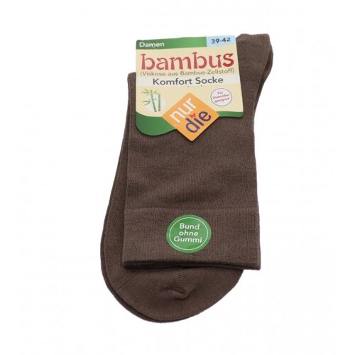 Nur Die Čarape ženske bambus smeđa 39-42 496827 Cijene