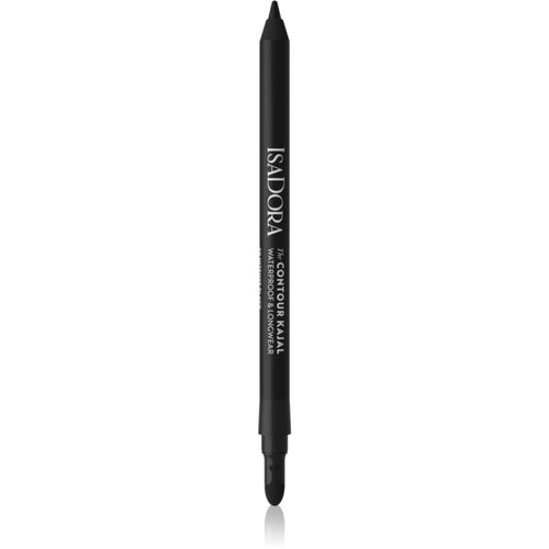 IsaDora Contour Kajal kajal svinčnik za oči odtenek 60 Intense Black 1,2 g Slike