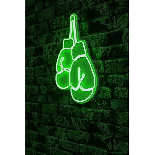 Wallity Dekorativna plastična LED rasveta Boxer Green Cene