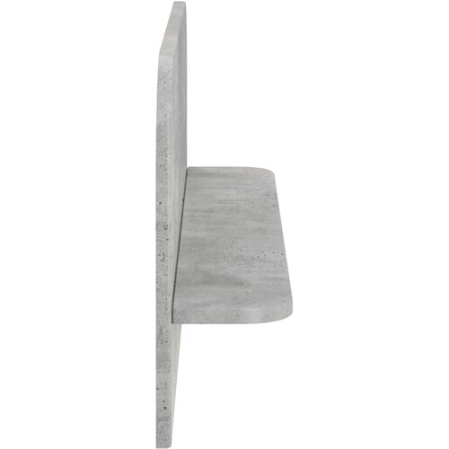  Zidna polica 2 kom. Betonska siva 80,5 x 13,5 x 37,5 cm Slike