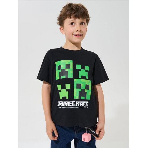 Sinsay Pamučna Majica s Printom Minecraft Cijene