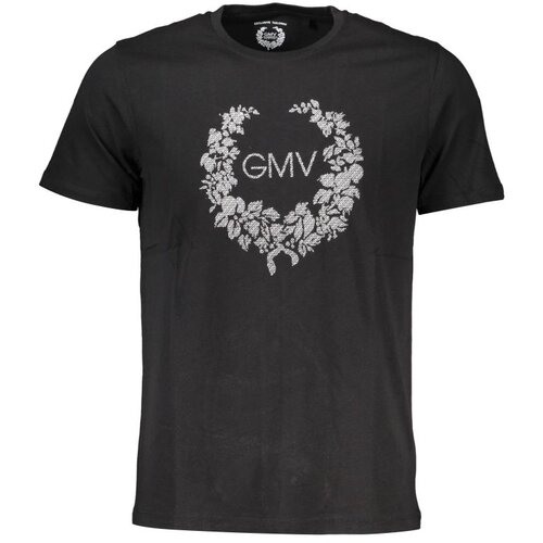 Gianmarco Venturi BLACK MAN SHORT SLEEVE T-SHIRT Cene