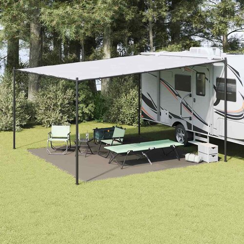  Teppi za &scaron;ator Svijetlo siva 400 x 400 cm Polietilen Cijene
