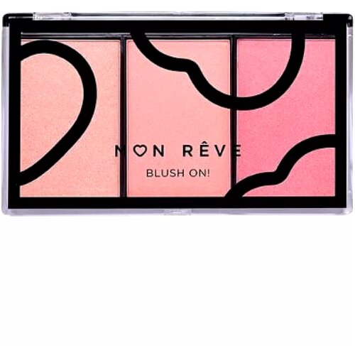 Mon Reve Blush On Blush Trio Palette 04 Cene