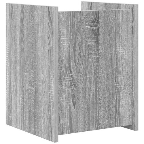  Bocni stol Siva Sonoma 35 x 35 x 45 cm Konstruirano drvo Slike