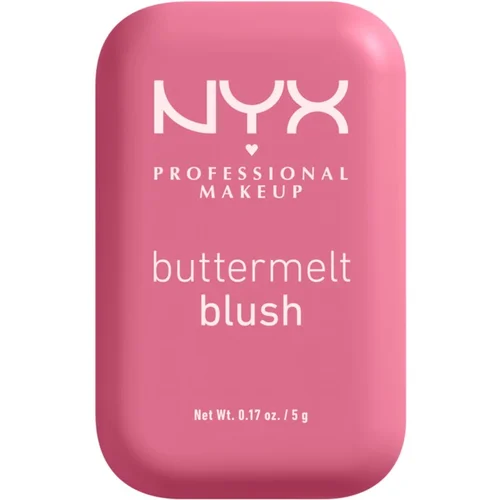 NYX Professional Makeup Buttermelt Blush pudrasto rdečilo odtenek 06 For the Butta 5 g