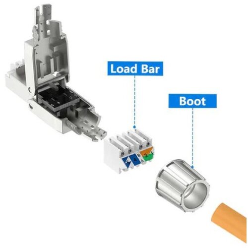 Lan UTP KONEKTOR CAT6A STP 40S1C6A Slike