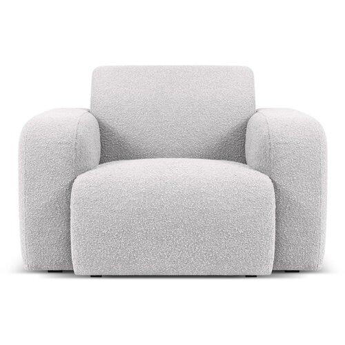 Micadoni Home Svijetlo siva fotelja od boucl&amp;eacute; tkanine Molino &amp;ndash; Slike