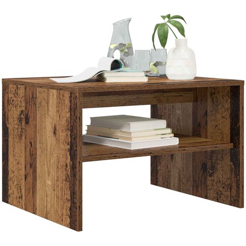  Kava Stol Staro drvo 60 x 50 x 40 cm Konstruirano drvo Slike