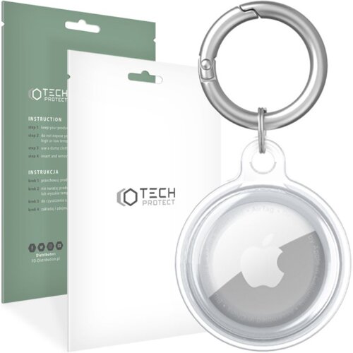 TECH-PROTECT ICON CLEAR CASE ZA APPLE AIRTAG ZAŠČITNI POKROV, (22069683) Cene