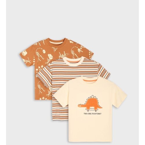 Sinsay Pamučne majice s motivom dinosaura 3 pack Cijene