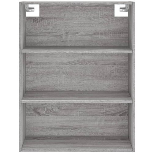  Visoka komoda siva sonome 69,5x34x180 cm od konstruiranog drva Slike