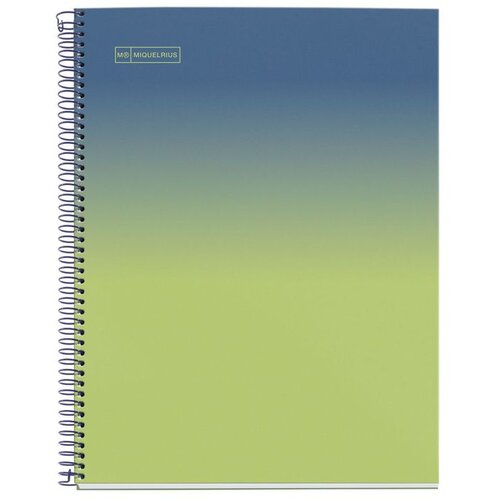  Kolegij blok Miquelrius A4 90g 80L spiralni kocke Gradient Blue & Lemon MR4446 Cijene