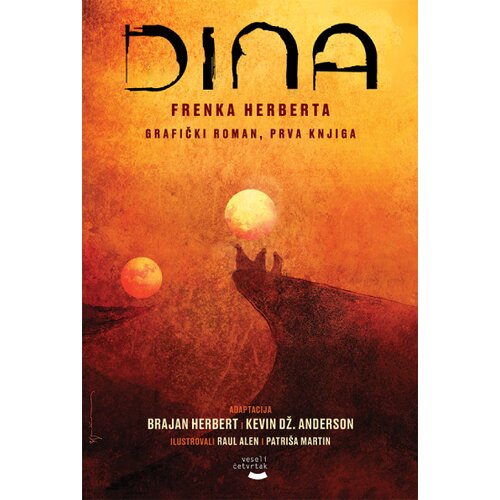Veseli četvrtak Frenk Herbert, Grupa autora - Dina - grafički roman, prva knjiga Cene